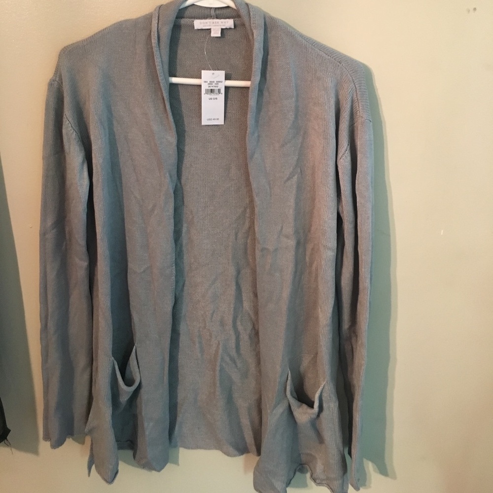 Don’t ask why grey duster